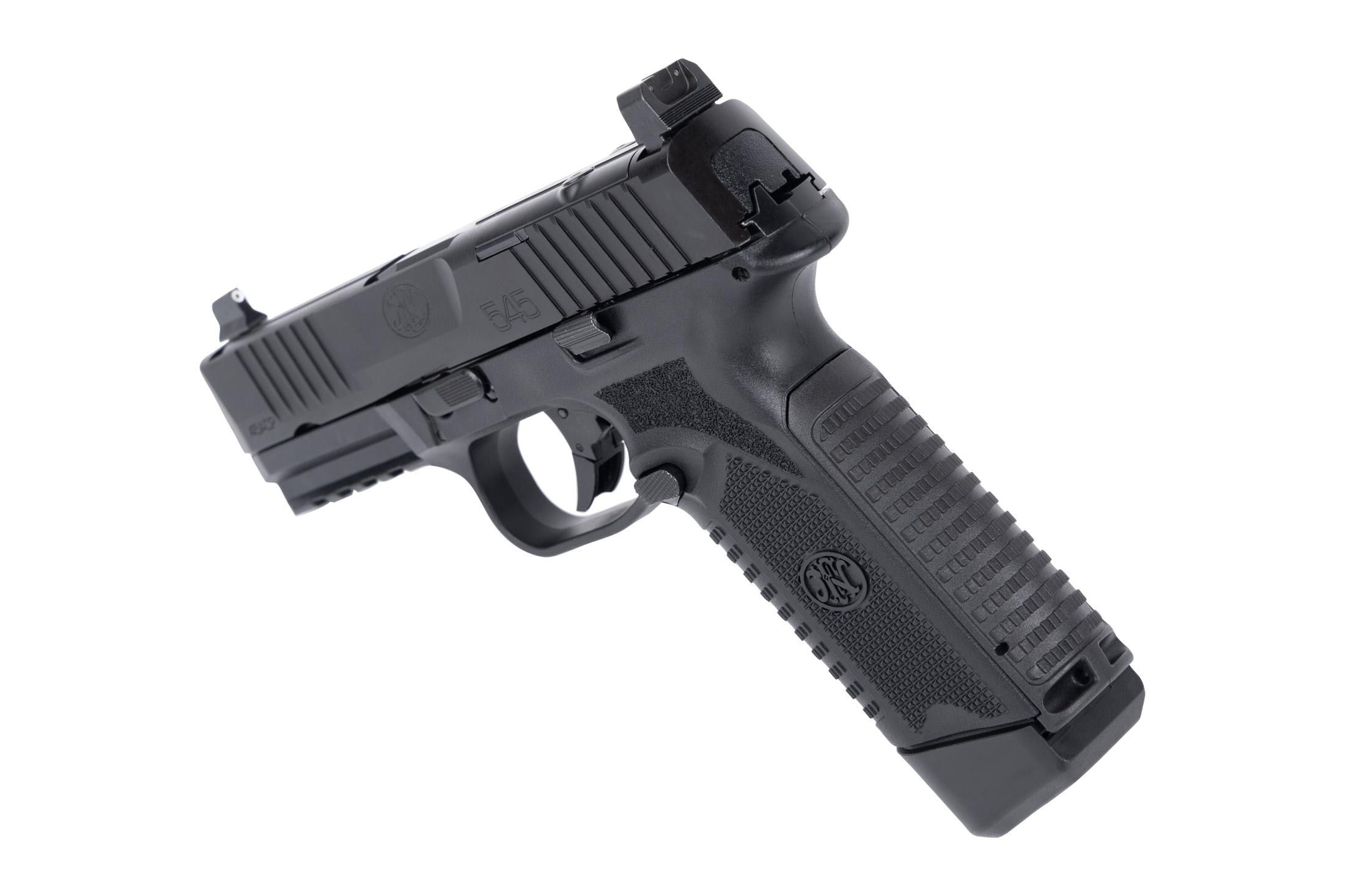 FN America FN545 MRD NMS .45 ACP Pistol - Black - 15 Round
